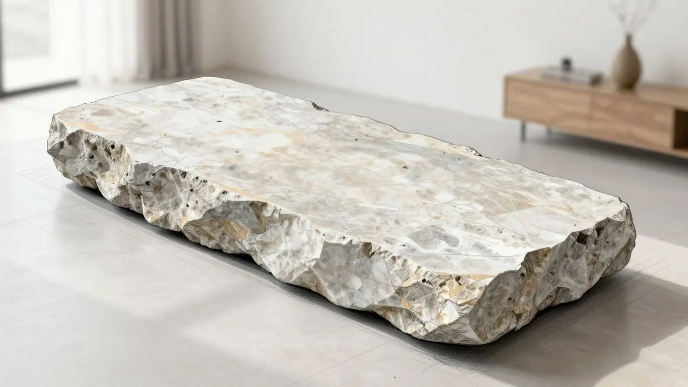 Natural stone's journey from quarry to home.