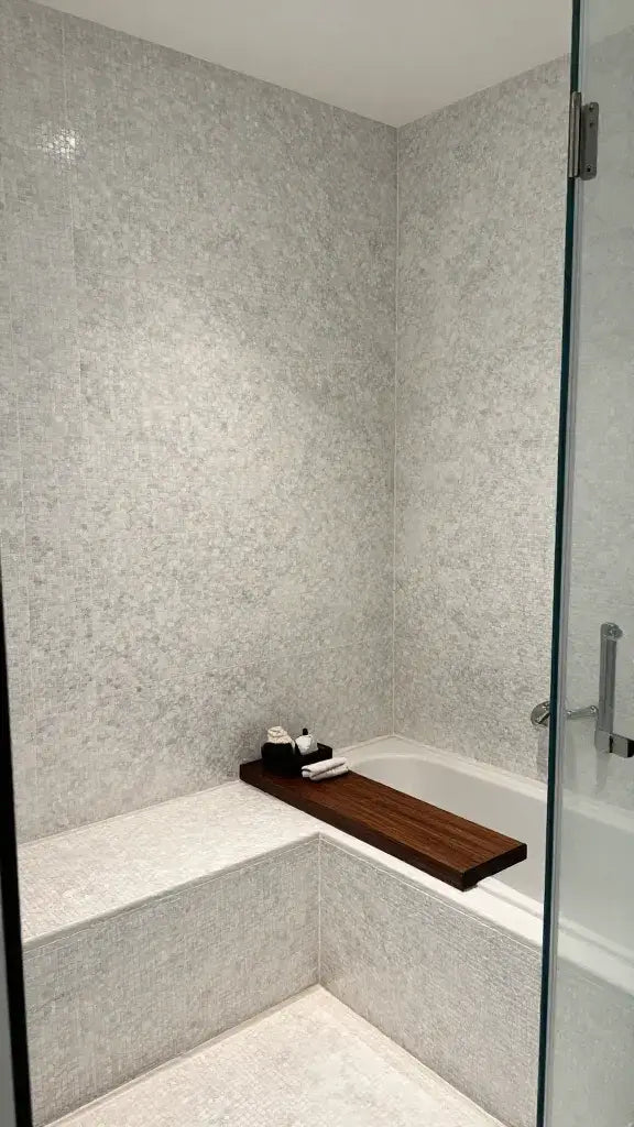 Built-in Shower Bench Surfaces