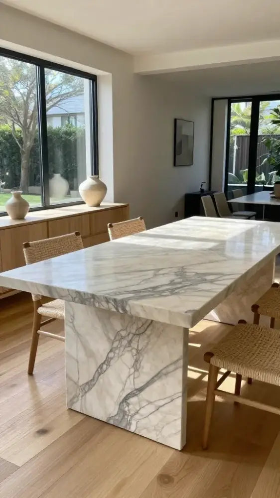 Waterfall Edge Dining Tables