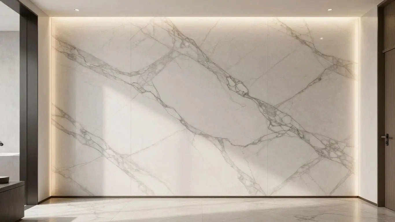 Modern marble wall tile design sketch
