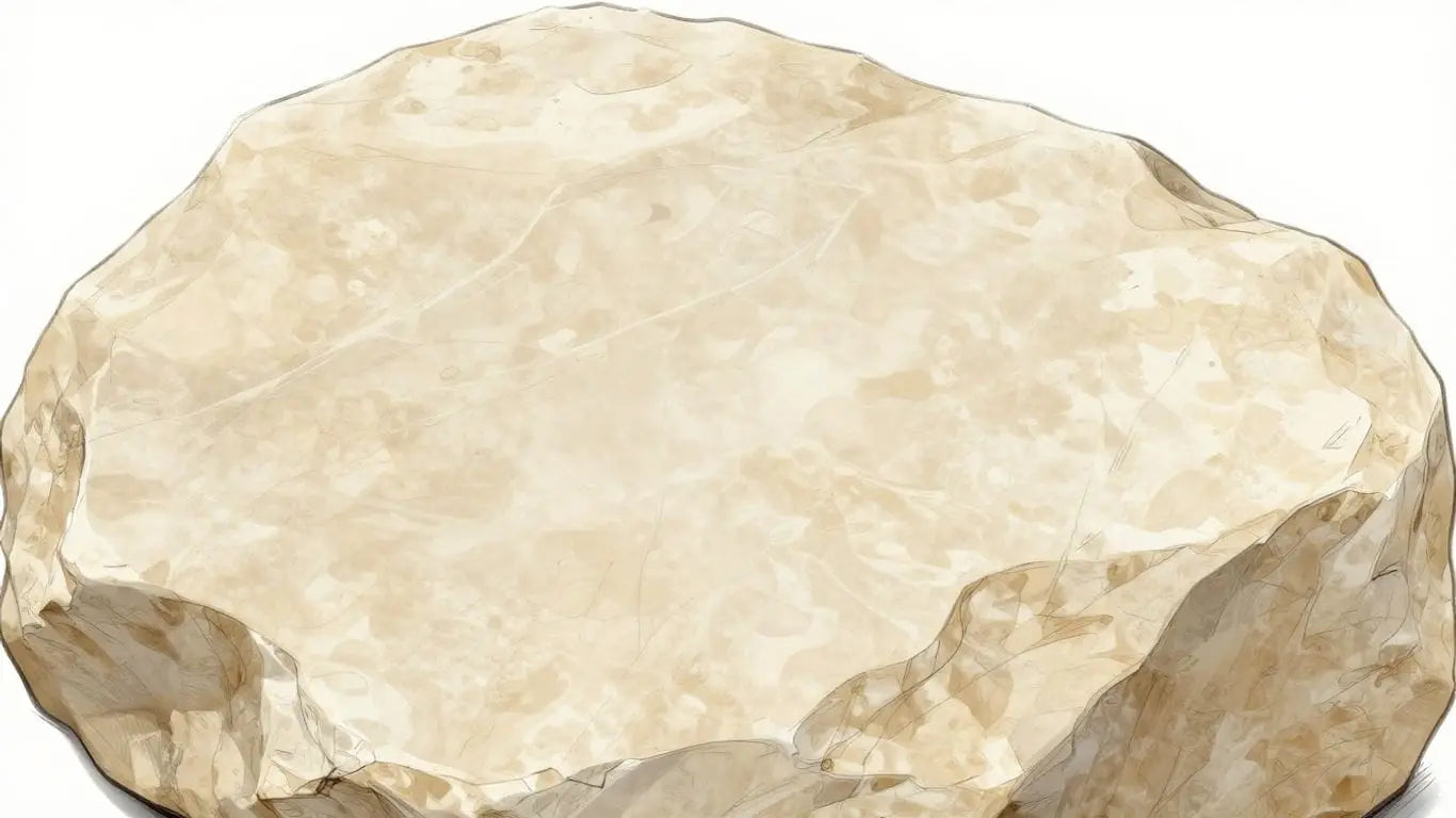 Crema Balkan Limestone texture sketch