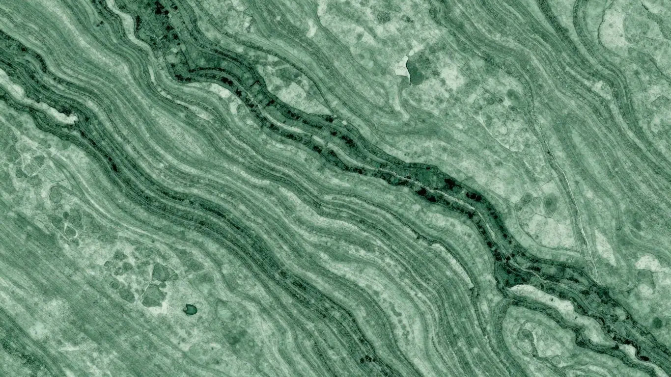 Verde Alpi marble slab sketch