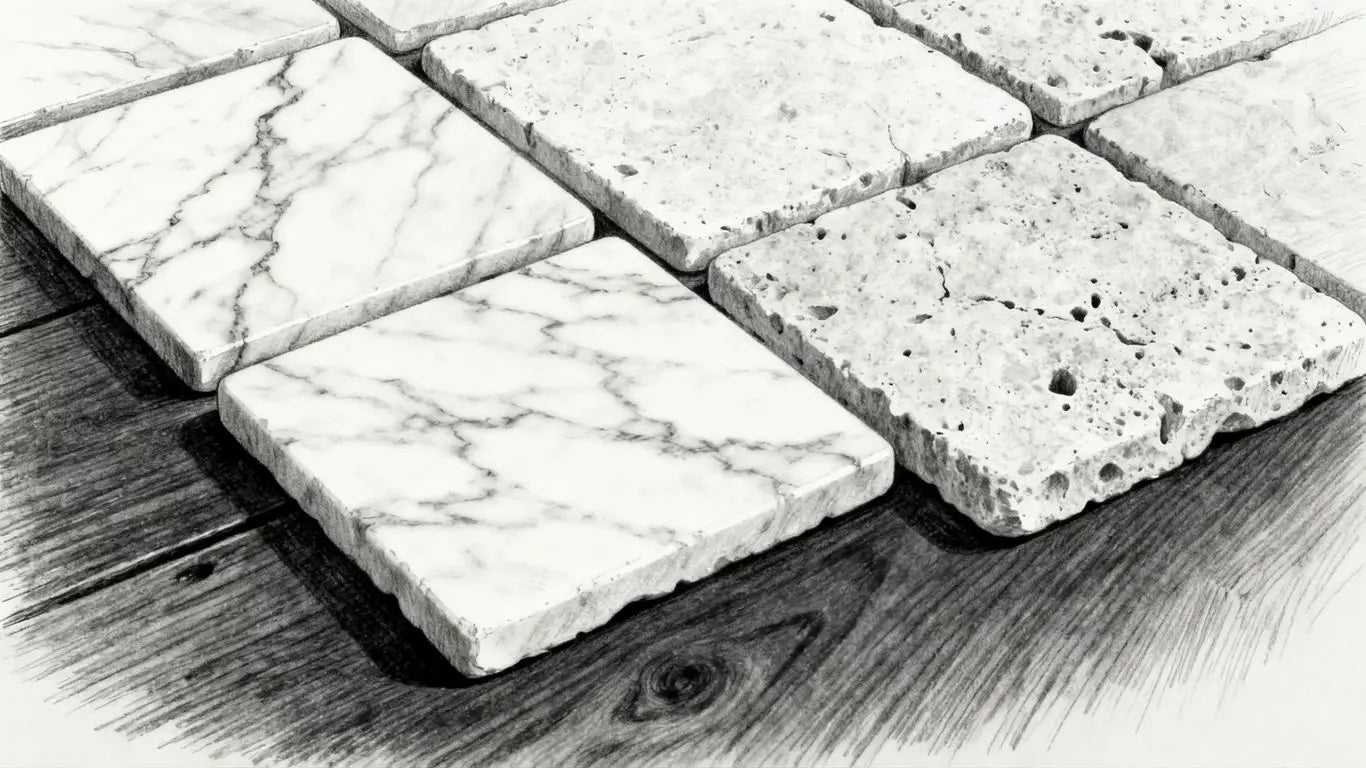 High quality travertine tile