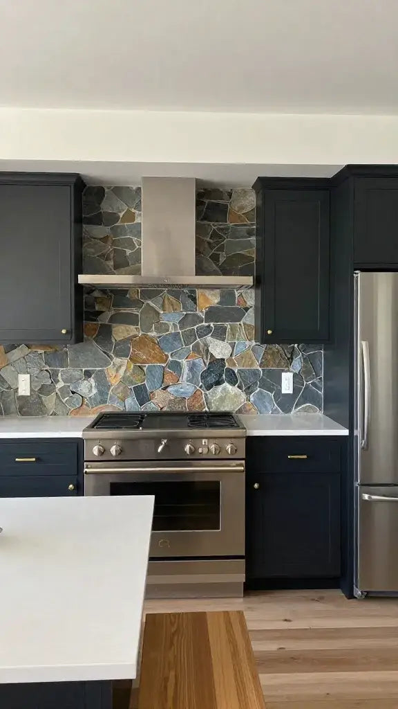 Slate Kitchen Backsplashes