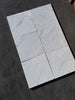 Statuario White 12x12 Italian marble tiles with gray veining, polished