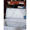Marble-patterned Statuary-Statuario White 24X24 Italian Marble tile in packaging