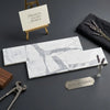Statuario white 3x6 premium italian marble tiles with white and gray veins and polished finish