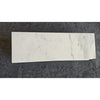 Statuario White 4x12 Italian Marble Tile with Gray Veining