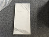 Statuario White 6x12 Italian Marble Tile with Gray Veins