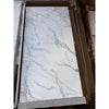 Marble-patterned tile in cardboard packaging for Statuary-Statuario White 18x18 Italian Marble