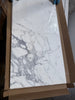 Marble-patterned Tile in Cardboard Packaging for Statuary-Statuario White 24X24 Marble
