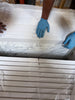 Stacked marble-patterned tiles from Statuary-Statuario White 24X24 Italian Marble collection