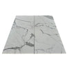 Four white Statuary-Statuario Italian marble tiles, polished or honed finish