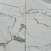 Four Statuary-Statuario White 4X12 Italian Marble Polished or Honed tiles displayed