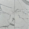 Four Statuary-Statuario White 4X12 Italian Marble Polished or Honed tiles in view