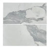 Two Statuary-Statuario White 4X12 Italian Marble Polished or Honed tiles with marble pattern