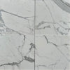 Four Statuary-Statuario White 4X12 Italian Marble Polished or Honed tiles in view