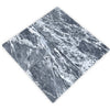 Storm Gray Marble 12X12 polished tiles with gray and white veined diamond pattern
