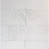 White rectangular Thassos marble tiles in polished finish, ideal for elegant spaces