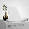 Thassos white 18x18 marble polished slab with smooth surface and subtle veining in white Greek marble material