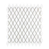 Thassos White 1X2 Diamond Rhomboid Mosaic Marble Polished or Honed with white tile design