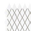Thassos White 1X2 Diamond Mosaic showcases elegant white diamond tile pattern