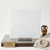 Thassos white 4x4 marble polished slab with smooth surface made of white Greek marble for elegant interior use