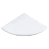 White Corner Shelf featuring Thassos White Marble, ideal for bathroom organization