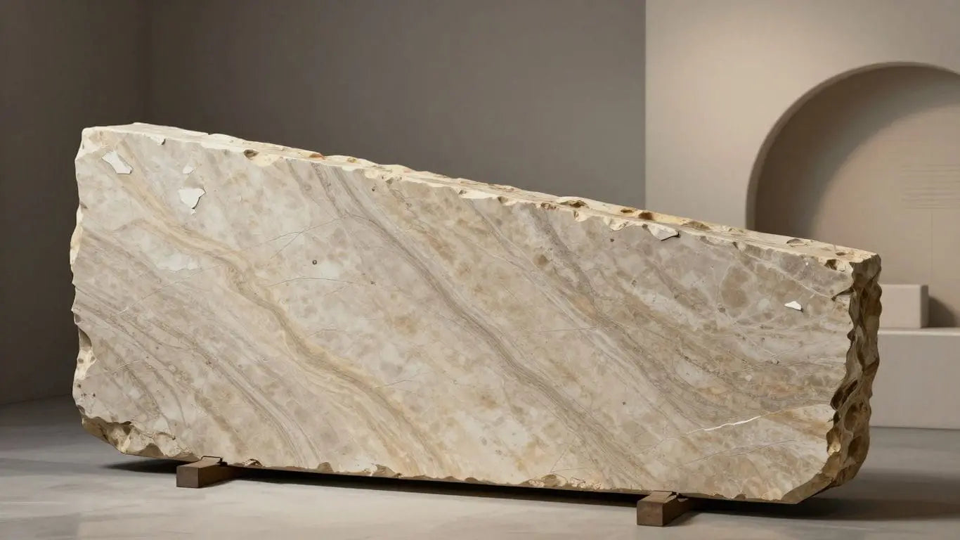 Limestone slab for custom projects sketch