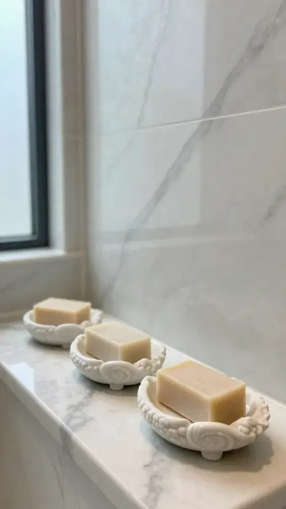 Custom Carved Soap Dishes