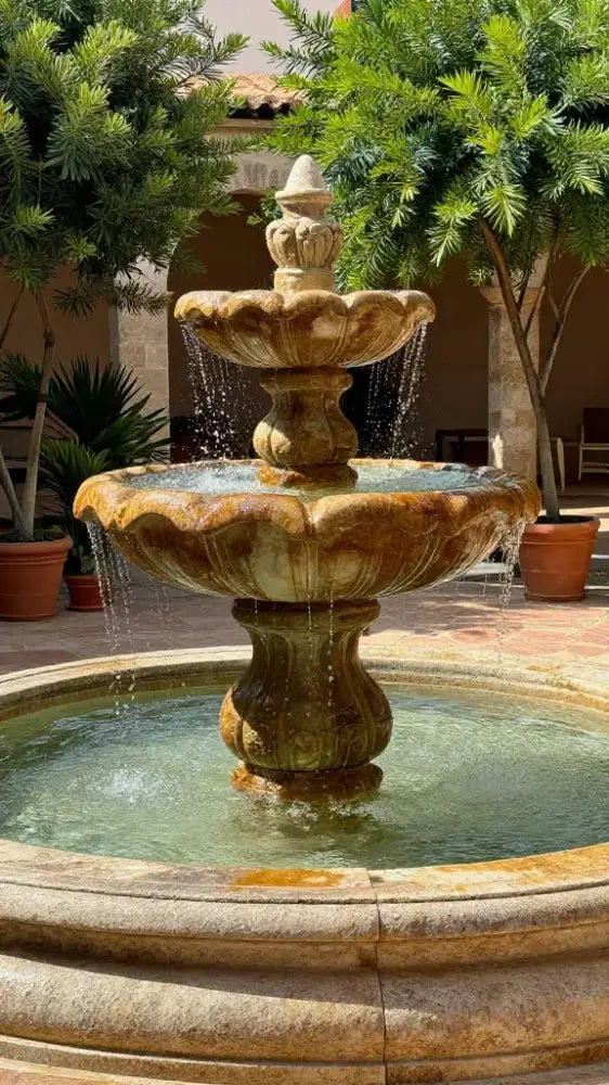 Courtyard Fountains and Water Features