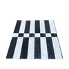 Black and white checkered marble floor in Veneto in Nero Marquina and Carrara White design
