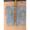 Rectangular Gray Stone Slab with Measuring Tape for Verde Alpi Green Marble Tumbled