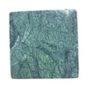 Square green marble tile from Verde Alpi Green Marble Tumbled product collection