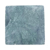 Square green marble coaster from Verde Alpi Green Marble Tumbled collection