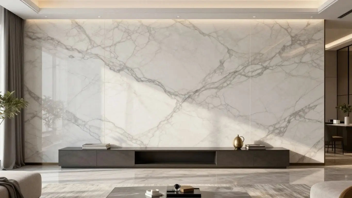 Modern marble wall tile design sketch
