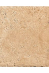 Walnut Travertine 18X18 Unfilled, Brushed and Chiseled-Edge