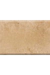 Walnut Travertine 3X6 Deep-Beveled and Honed