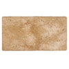 Walnut Travertine 6X12 Tumbled Rectangular Tile showcasing natural earthy tones