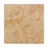 Square Walnut Travertine 6X6 Tumbled Tile ideal for elegant flooring and wall design