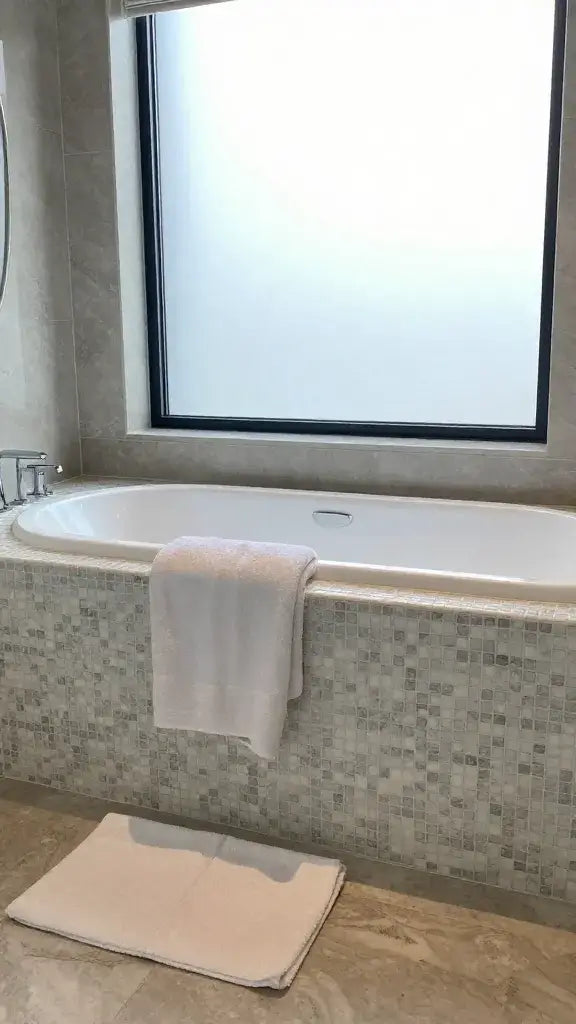 Elegant Bathtub Apron Detail