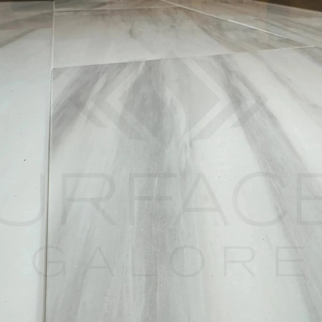 Marble-patterned White Dolomite with Gray Light Polished Floor Tile 12X24