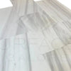 White Dolomite with Gray Light 12X24 Polished Tile showcasing white marble-patterned design