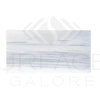 Rectangular White Dolomite Polished Tile with Gray Veining 12x24 inches