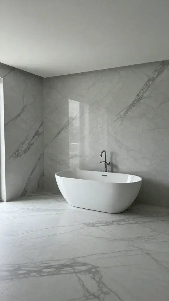 Large Format Slabs for a Seamless Look