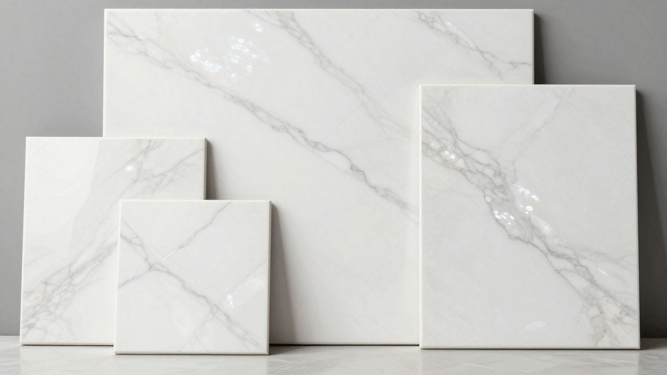 White Pearl Marble Collection tiles
