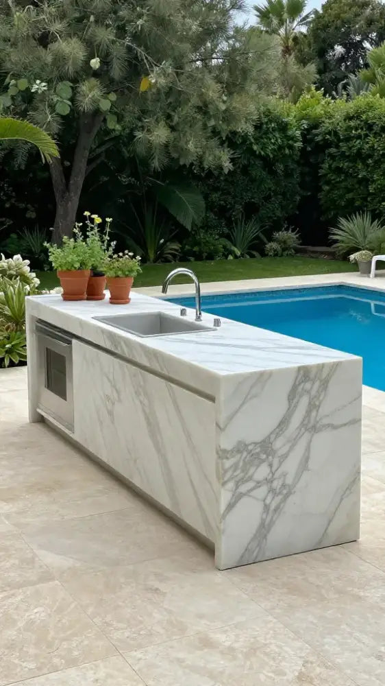 Outdoor Kitchen Prep Stations