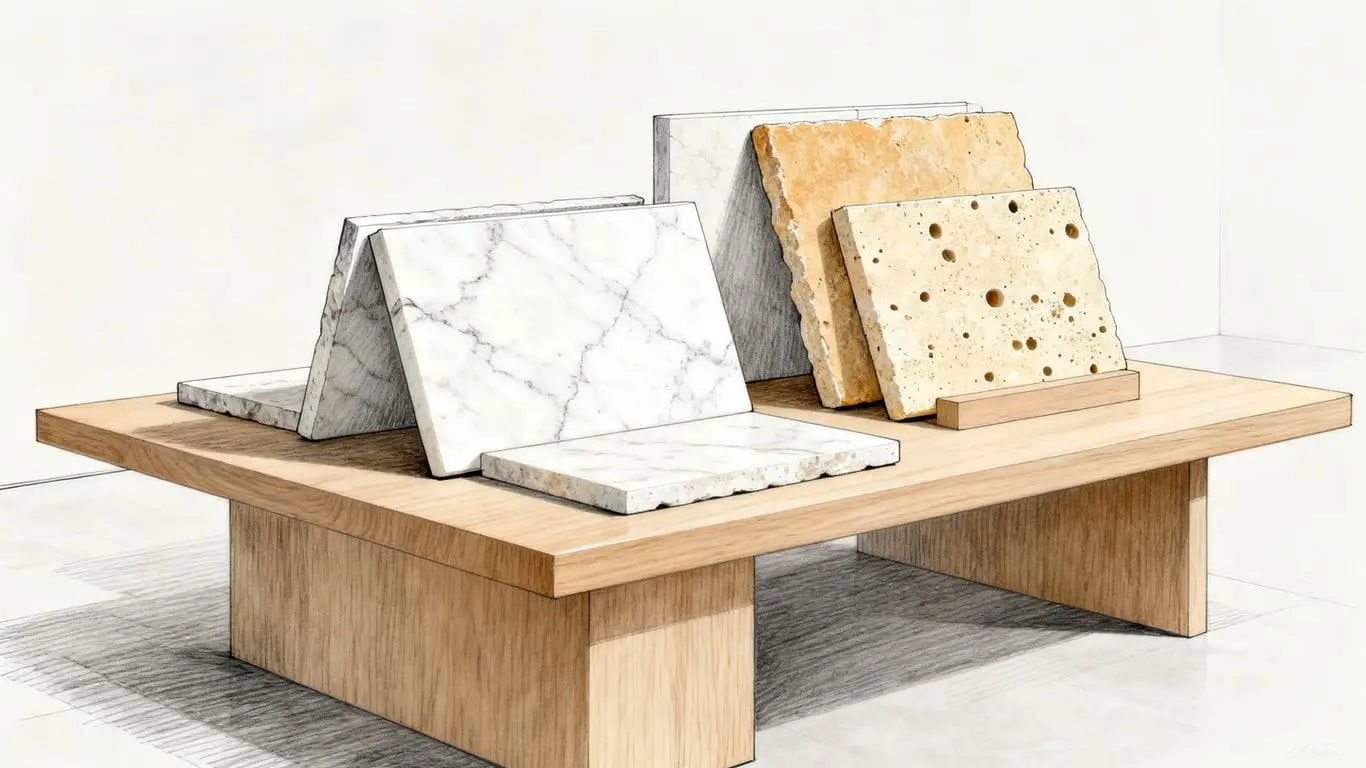 Stunning and luxurious natural stone patterns used in modern home interior