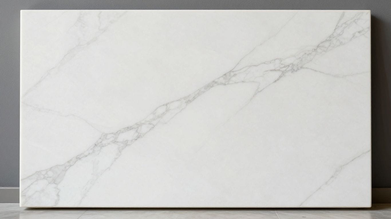 Thassos white marble tile sketch