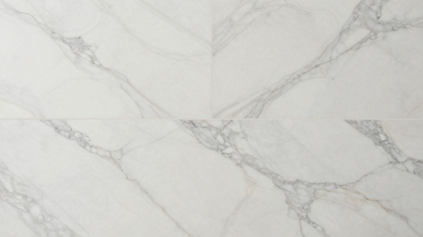 Dolomite marble tiles sketch with natural veining.